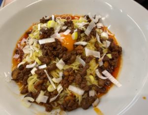 汁なし担々麺